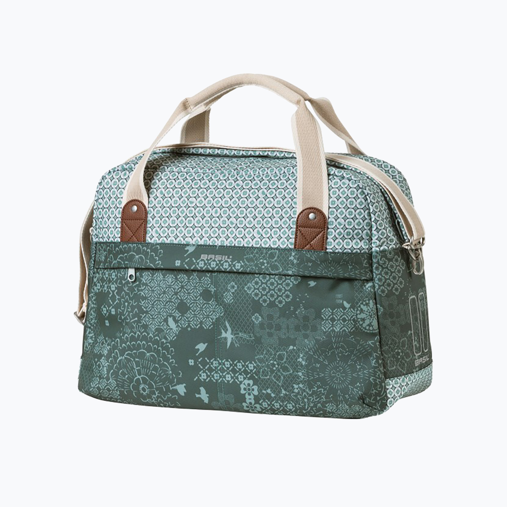 Basil Boheme Carry All Bag чанта за багажник за велосипед зелена B-18006