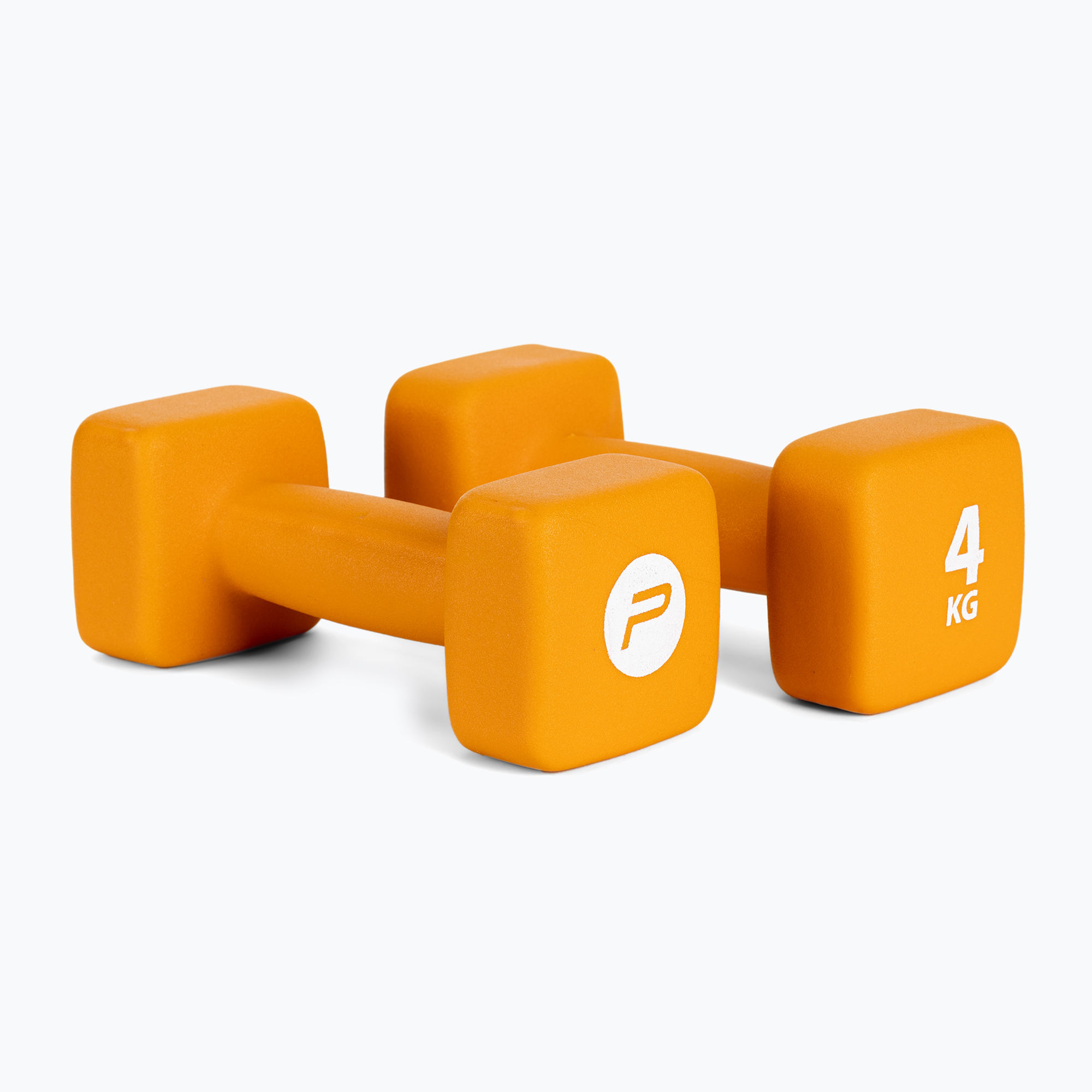 Неопренови дъмбели 4 кг Pure2Improve оранжев P2I201420