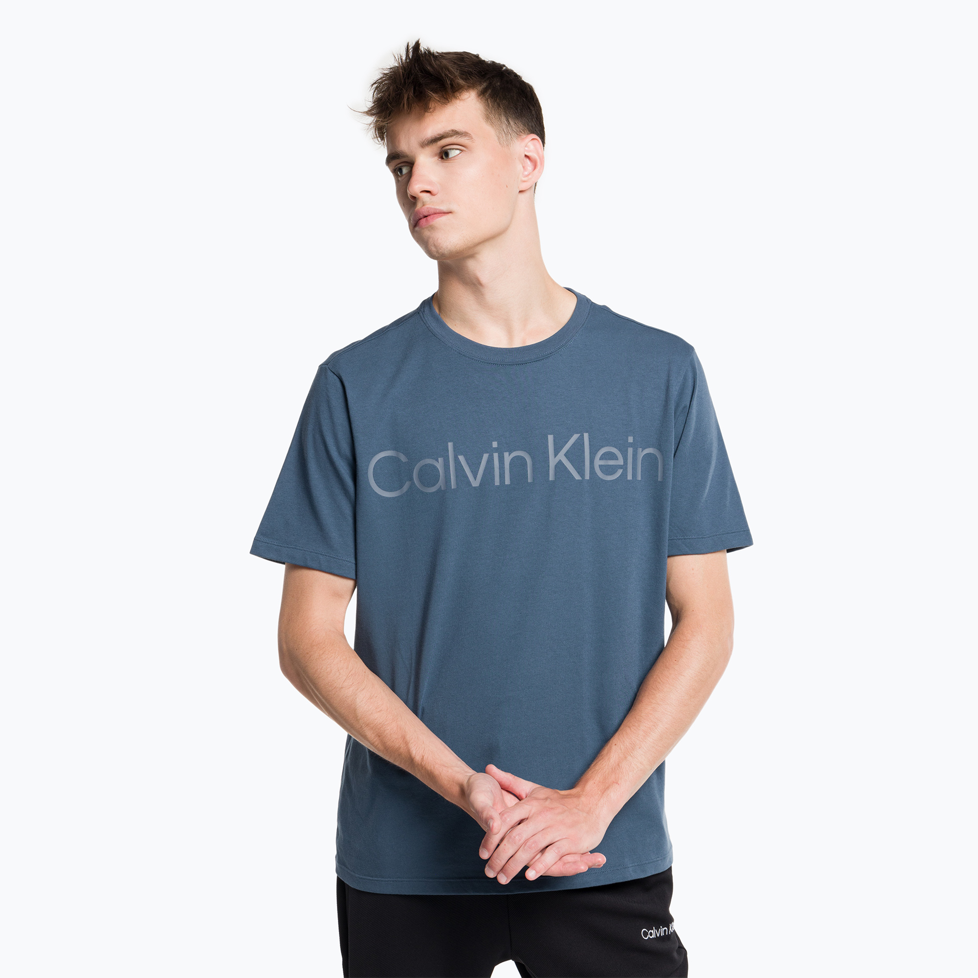 Мъжка тениска Calvin Klein crayon blue