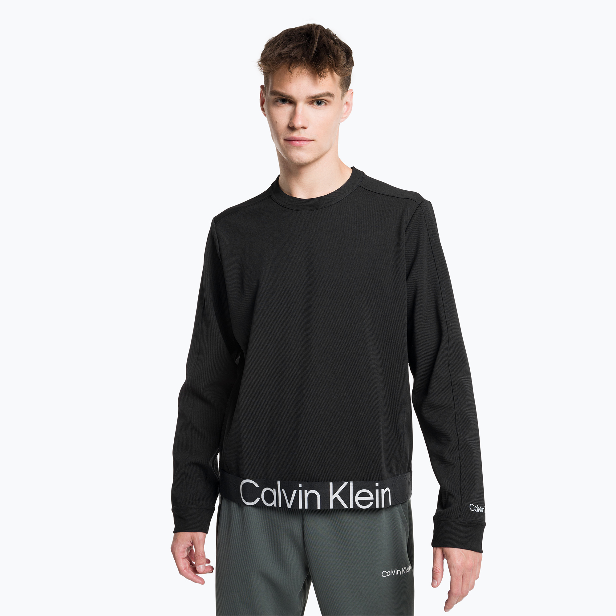 Мъжки пуловер Calvin Klein BAE black beauty суитшърт