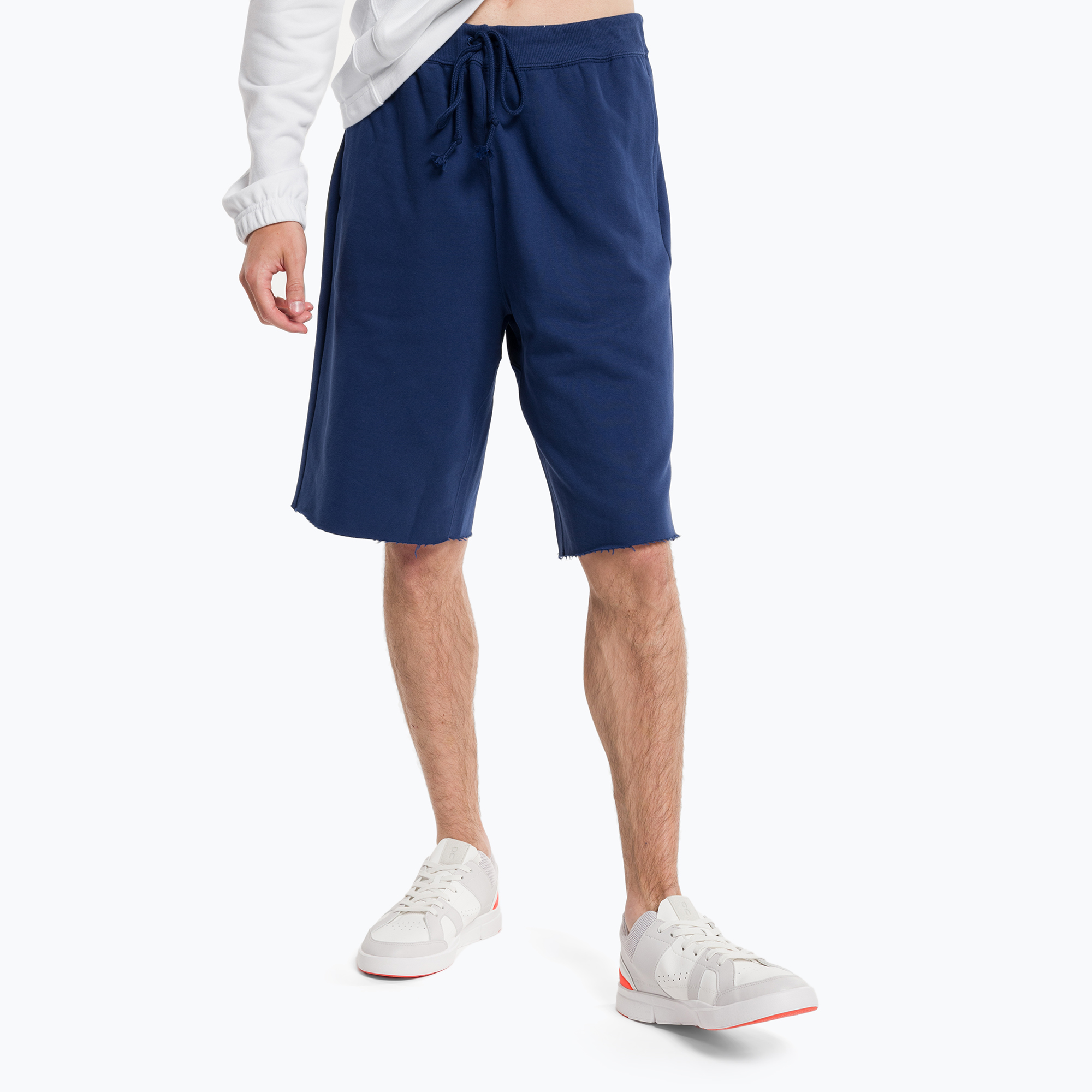 Мъжки къси панталони за обучение Calvin Klein 7" Knit 6FZ blue depths