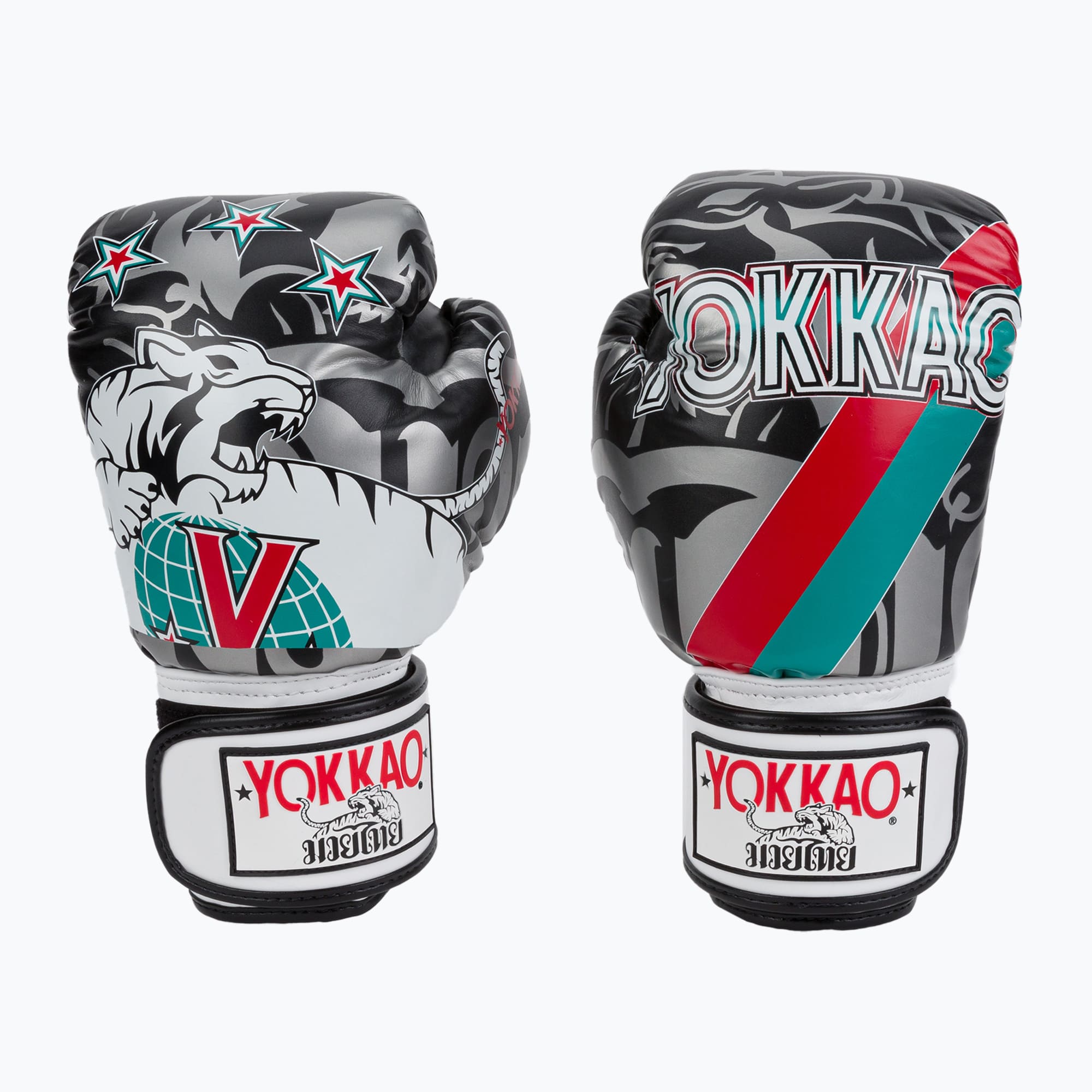 Боксови ръкавици YOKKAO 90'S черни BYGL-90-1