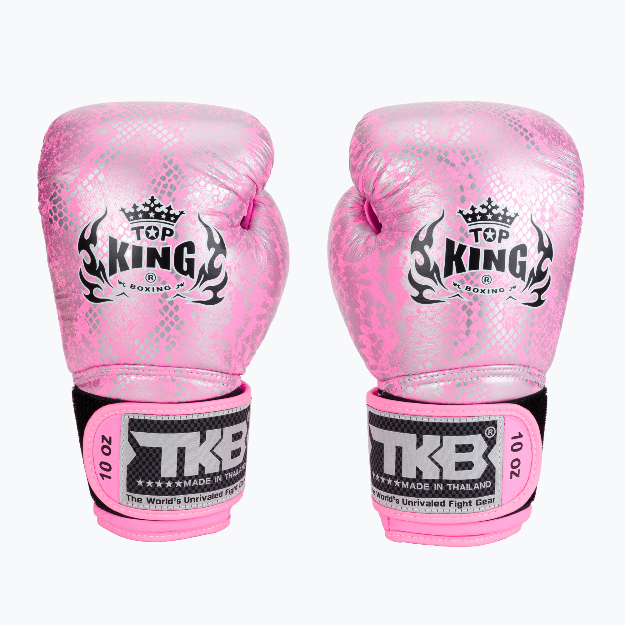 Top King Muay Thai Super Star Air розови боксови ръкавици TKBGSS