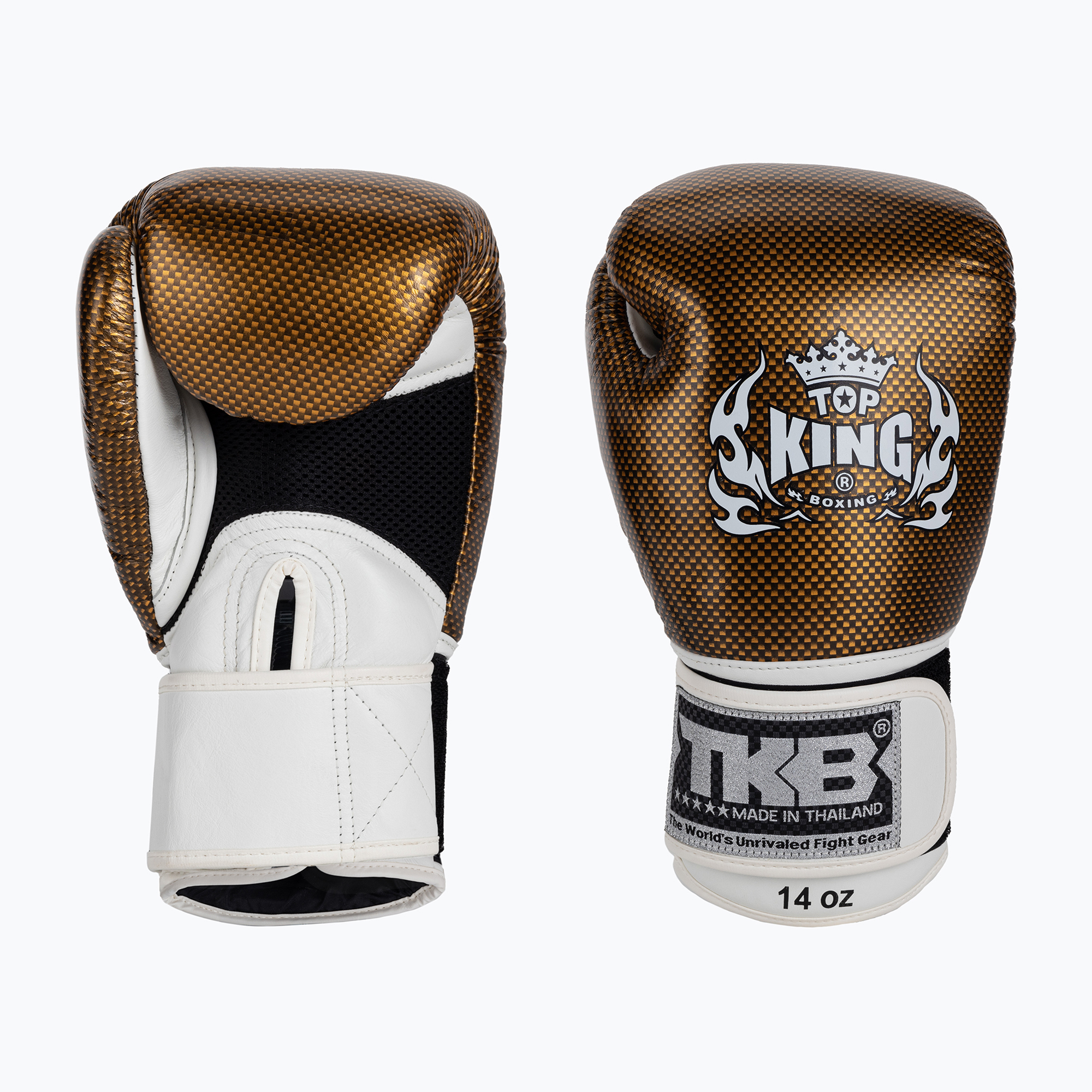 Боксови ръкавици Top King Muay Thai Empower white TKBGEM-02A-WH