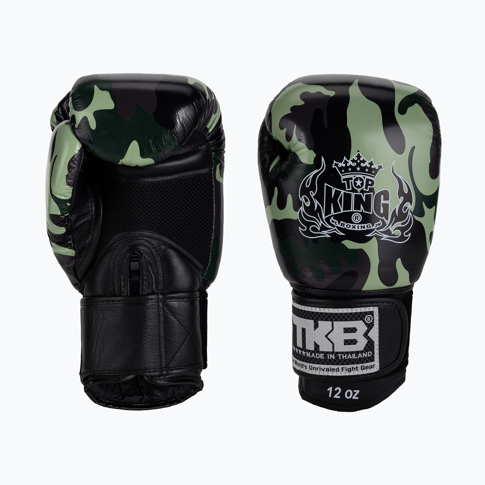 Топ Кинг Муай Тай Empower зелени боксови ръкавици TKBGEM-03A-GN