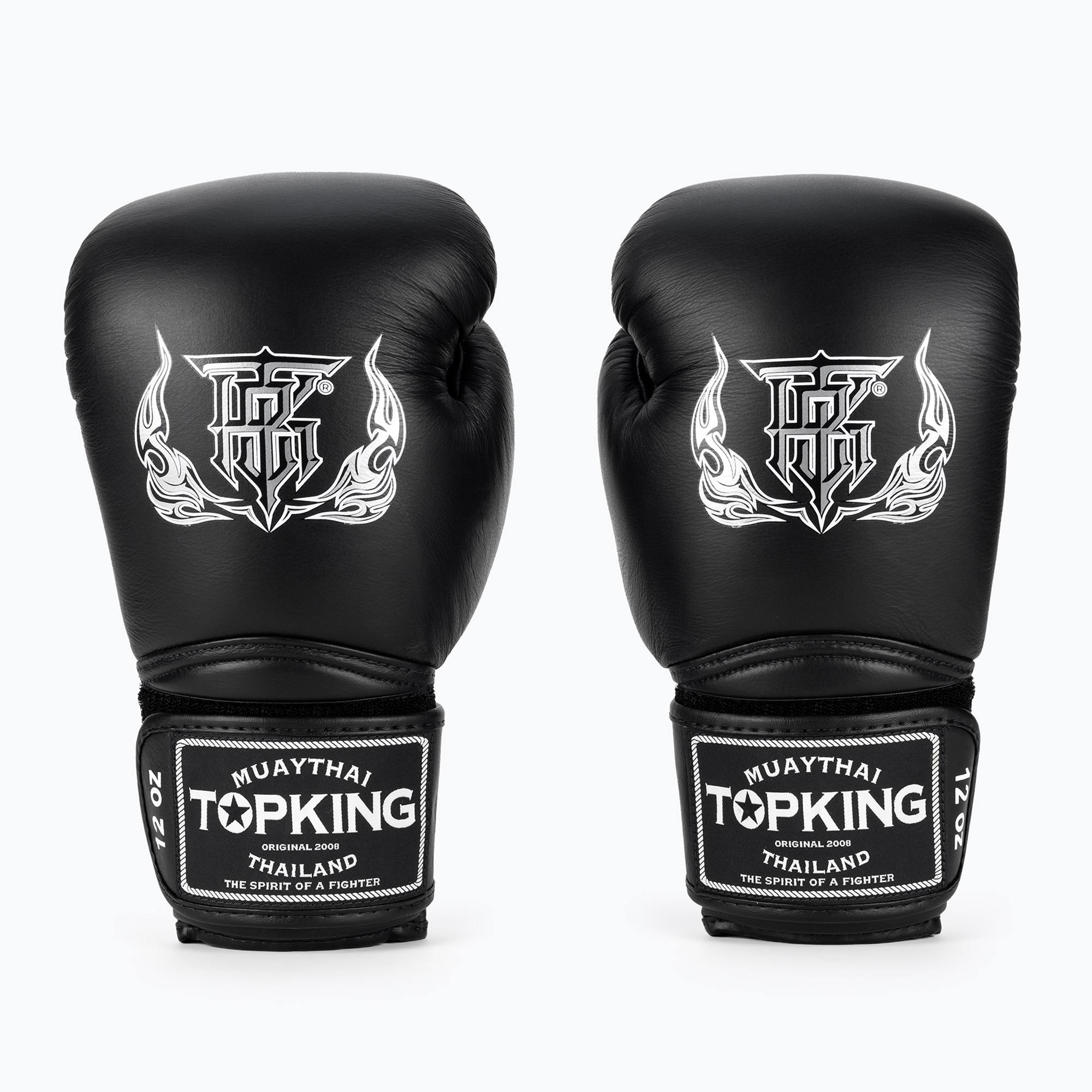 Топ King Muay Thai Super Air боксови ръкавици черни