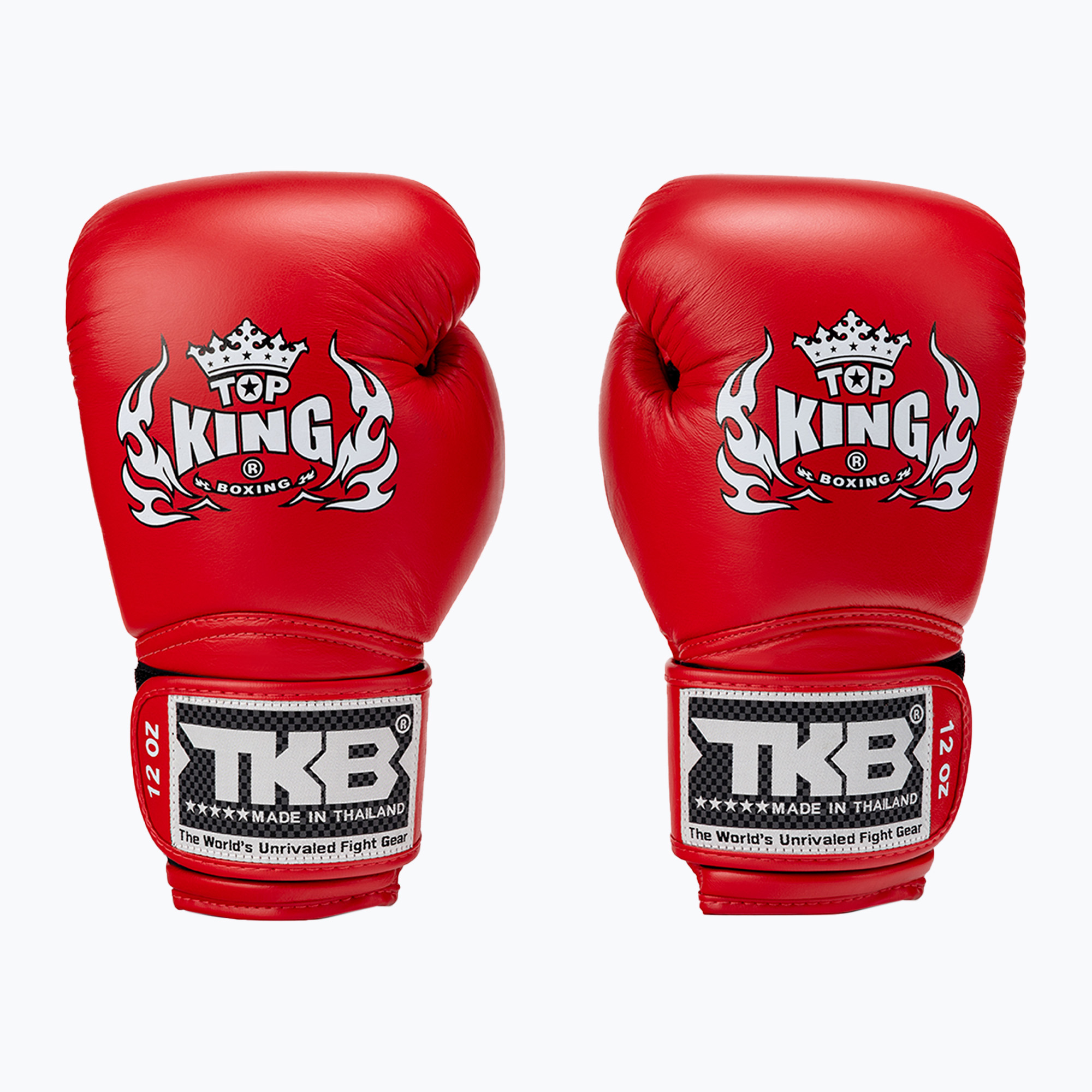 Top King Muay Thai Super Air боксови ръкавици червени TKBGSA-RD