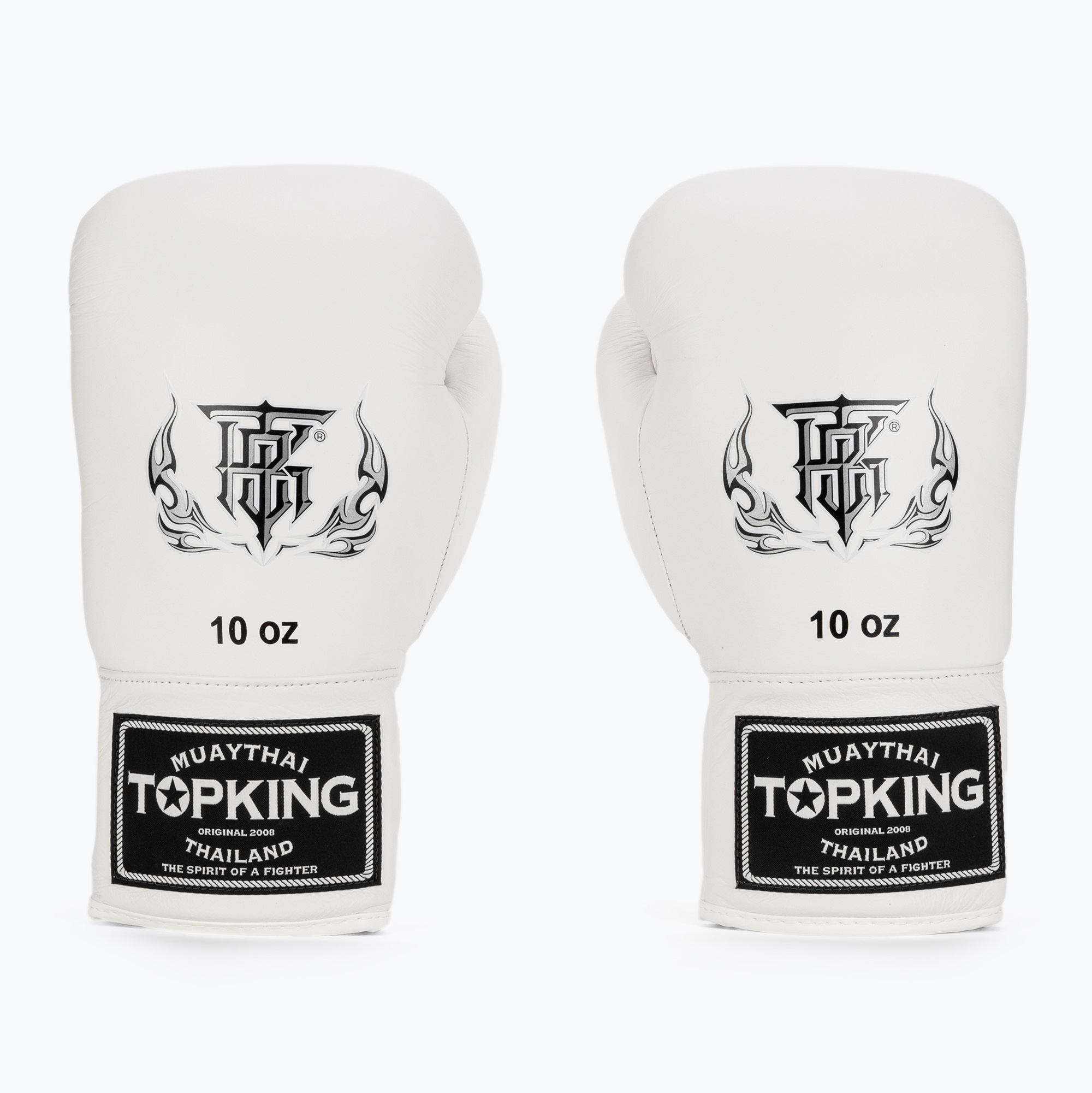 Топ King Muay Thai Pro бели боксови ръкавици