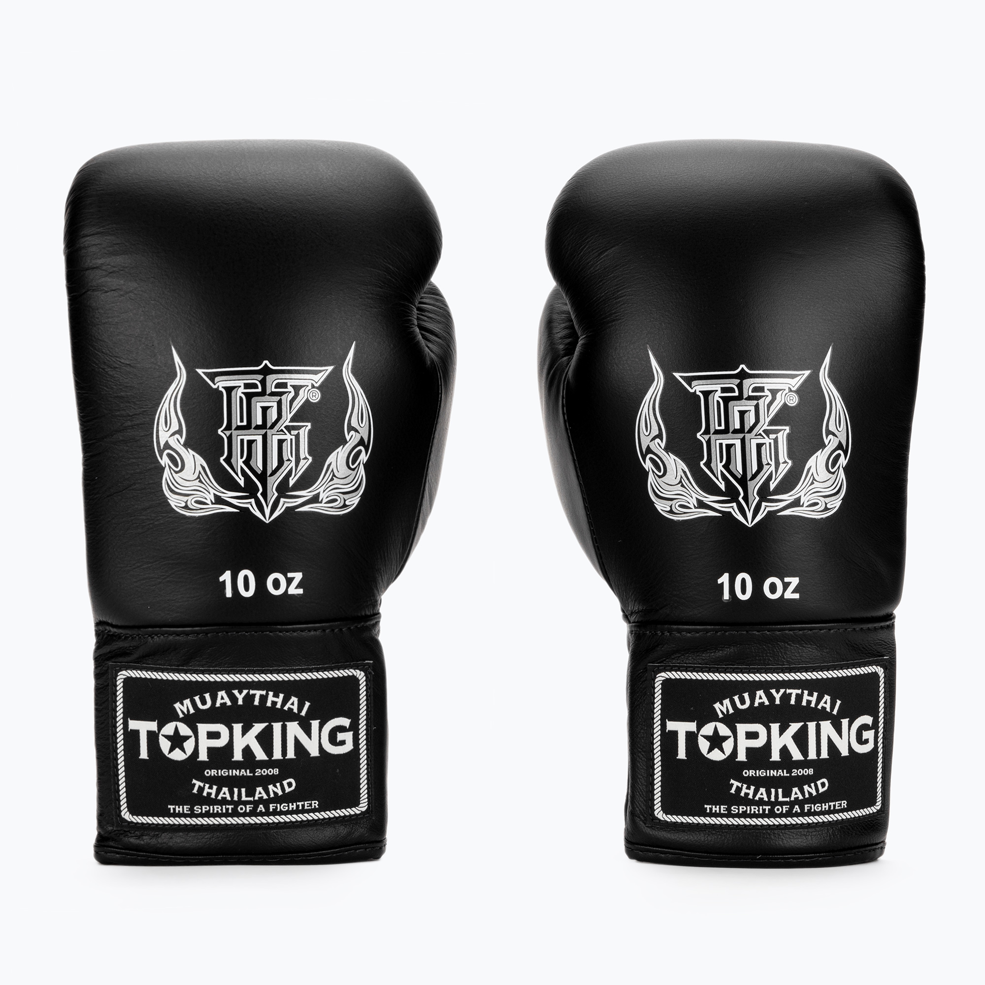 Топ King Muay Thai Pro черни боксови ръкавици
