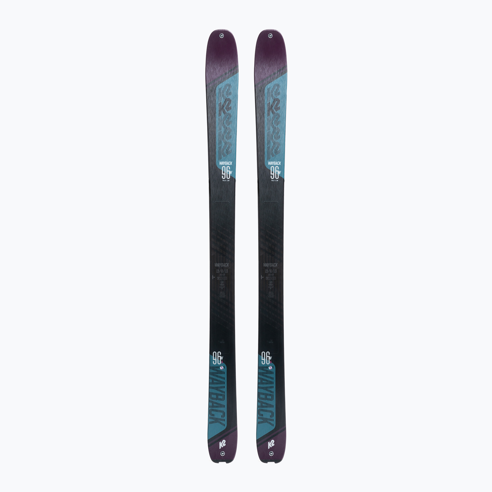 Дамски ски за кънки K2 Wayback 96 W blue-purple 10G0600.101.1