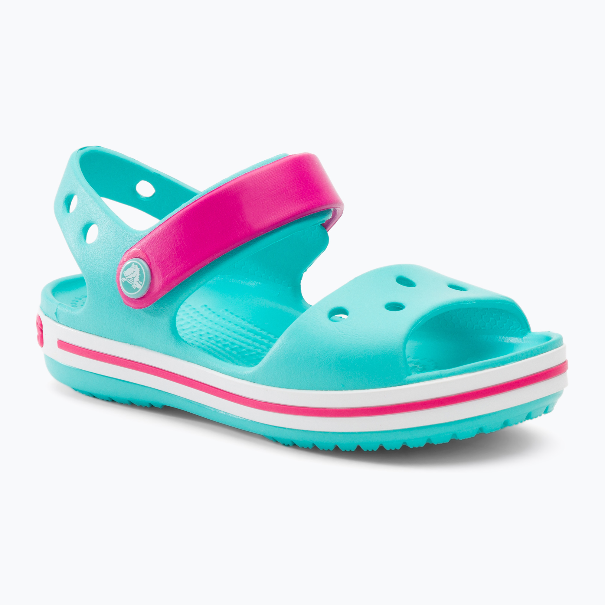 Детски сандали Crocs Crockband pool/candy pink