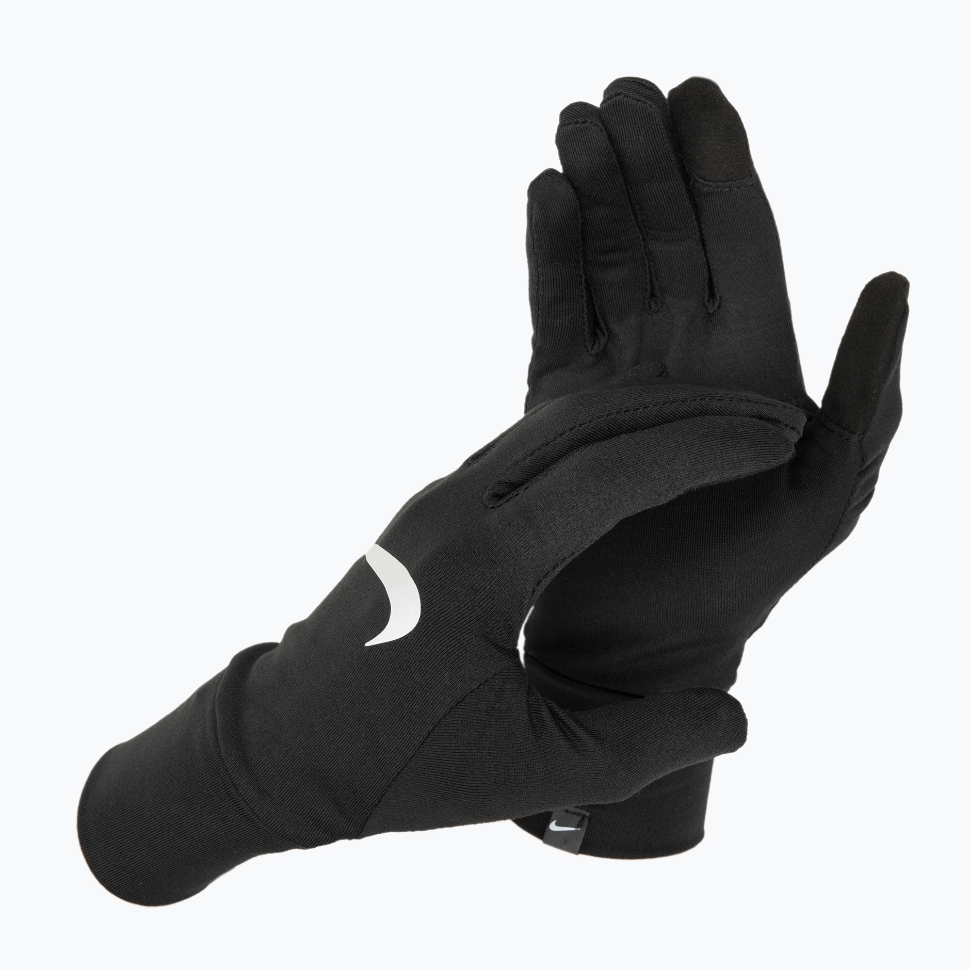 Дамски ръкавици за бягане Nike Accelerate RG black/black/silver