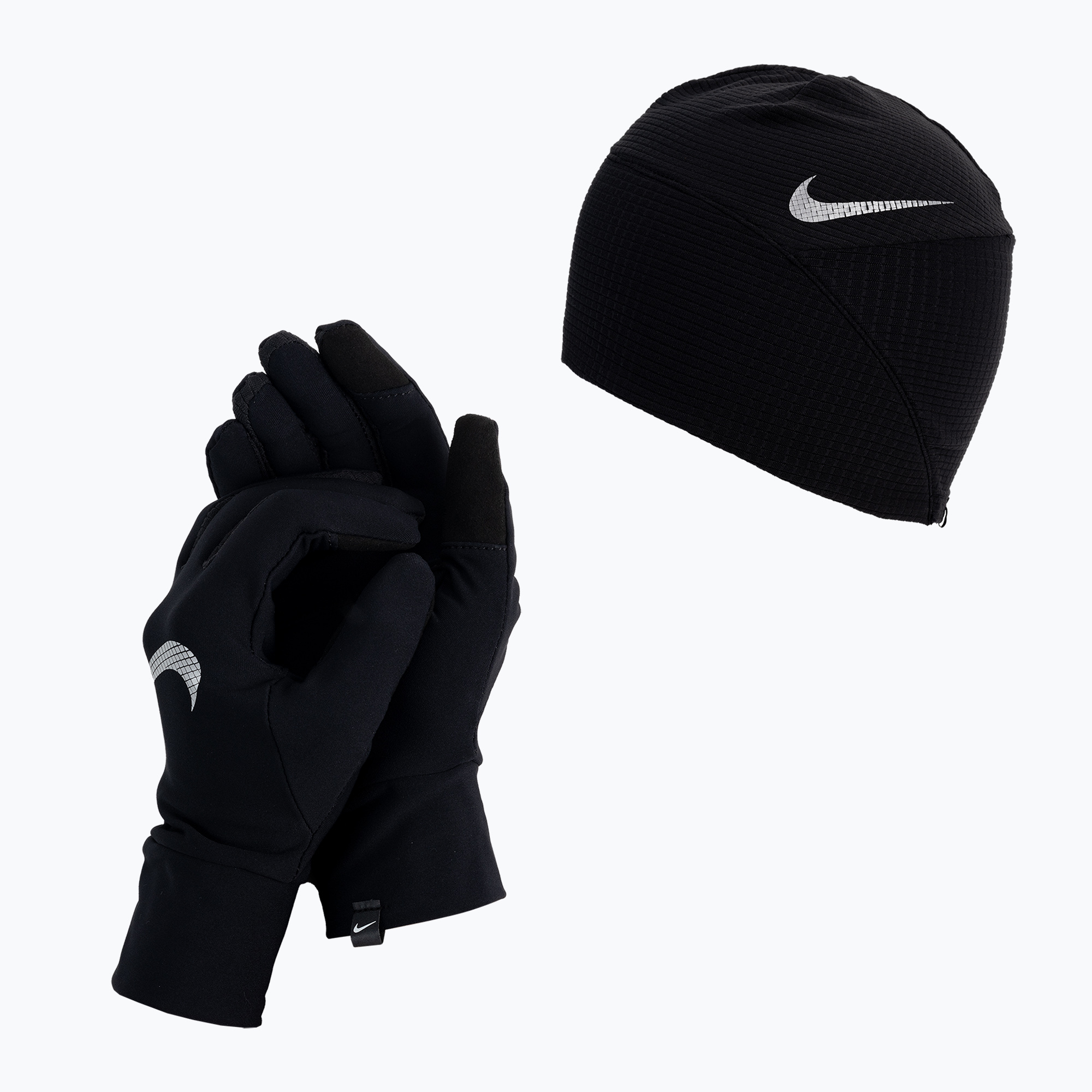 Nike Essential Running дамски комплект шапка   ръкавици черен N1000595-082