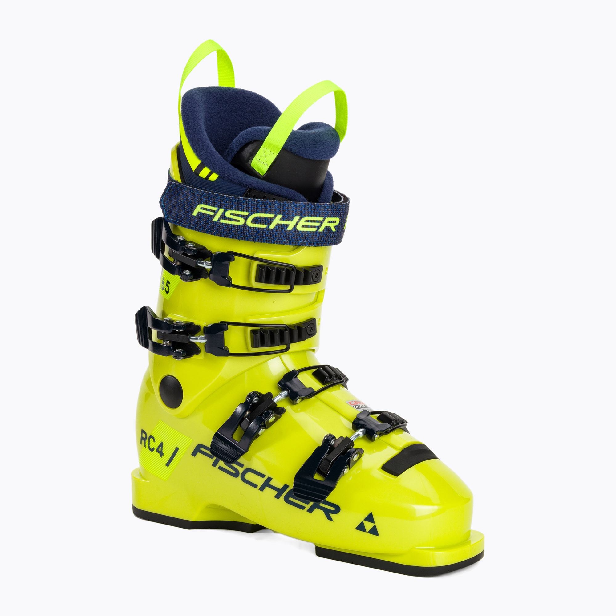 Детски ски обувки Fischer RC4 65 JR жълто/жълто