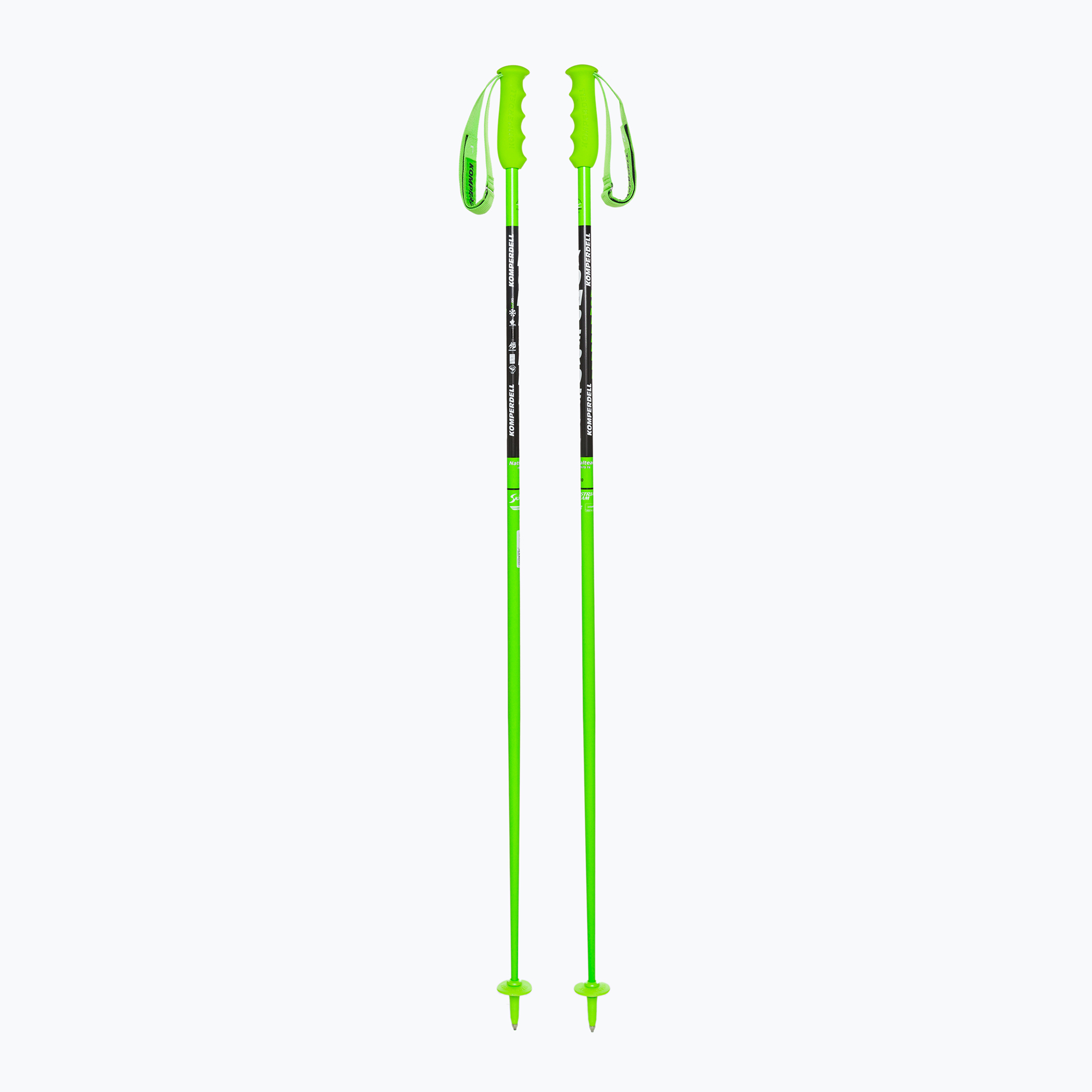Komperdell Nationalteam ски палки 18 мм зелени 1344201-48