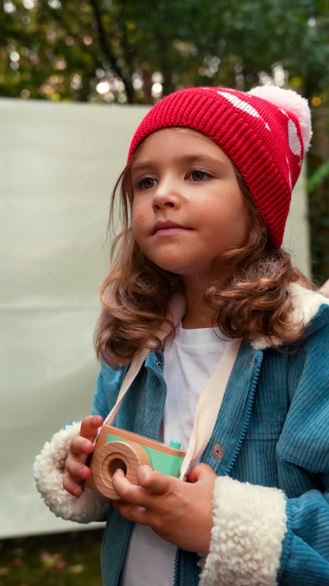Детска зимна шапка KID STORY Merino sweet heart