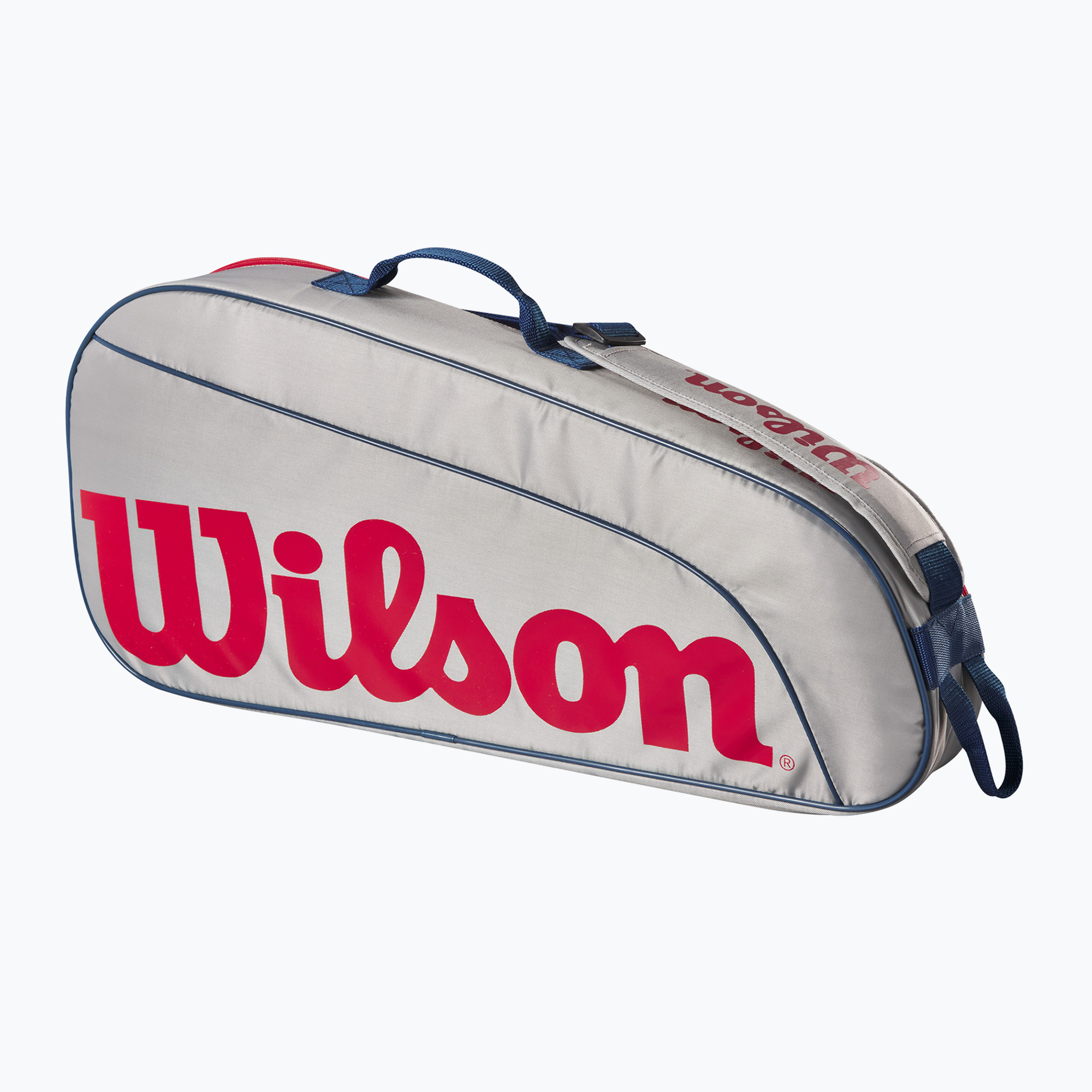 Wilson Junior 3 Pack детска чанта за тенис сива WR8023901001