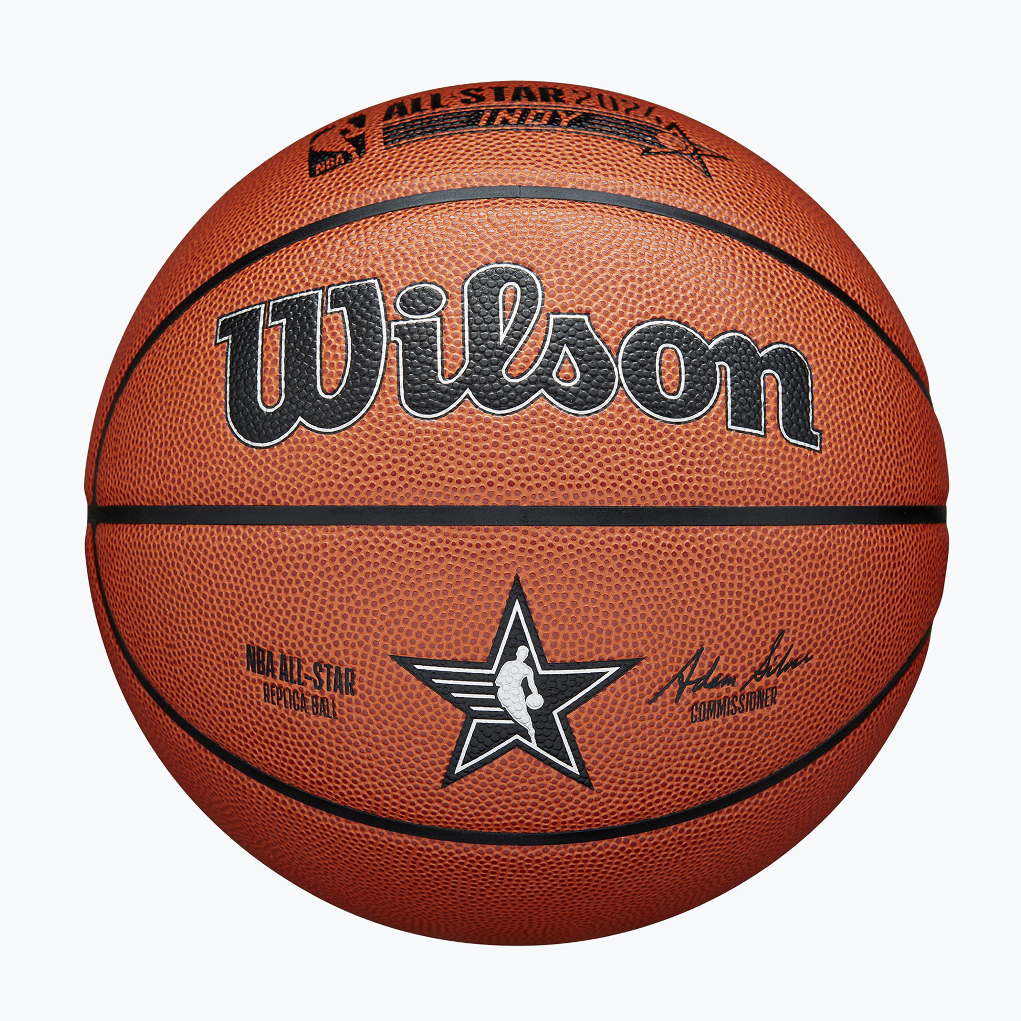 Wilson 2024 NBA All Star Реплика баскетбол   кутия кафяв размер 7