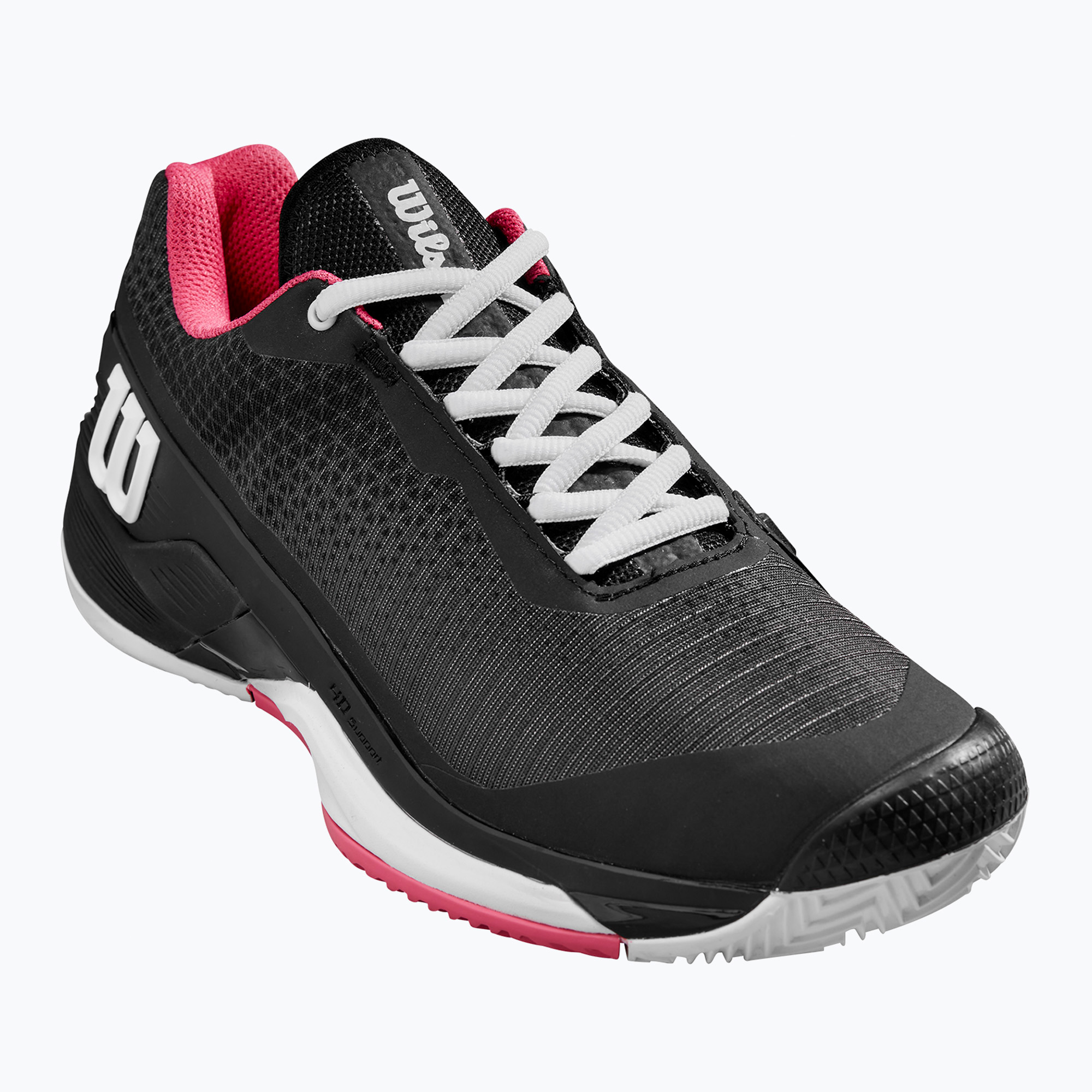 Дамски обувки за тенис Wilson Rush Pro 4.0 Clay black/hot pink/white