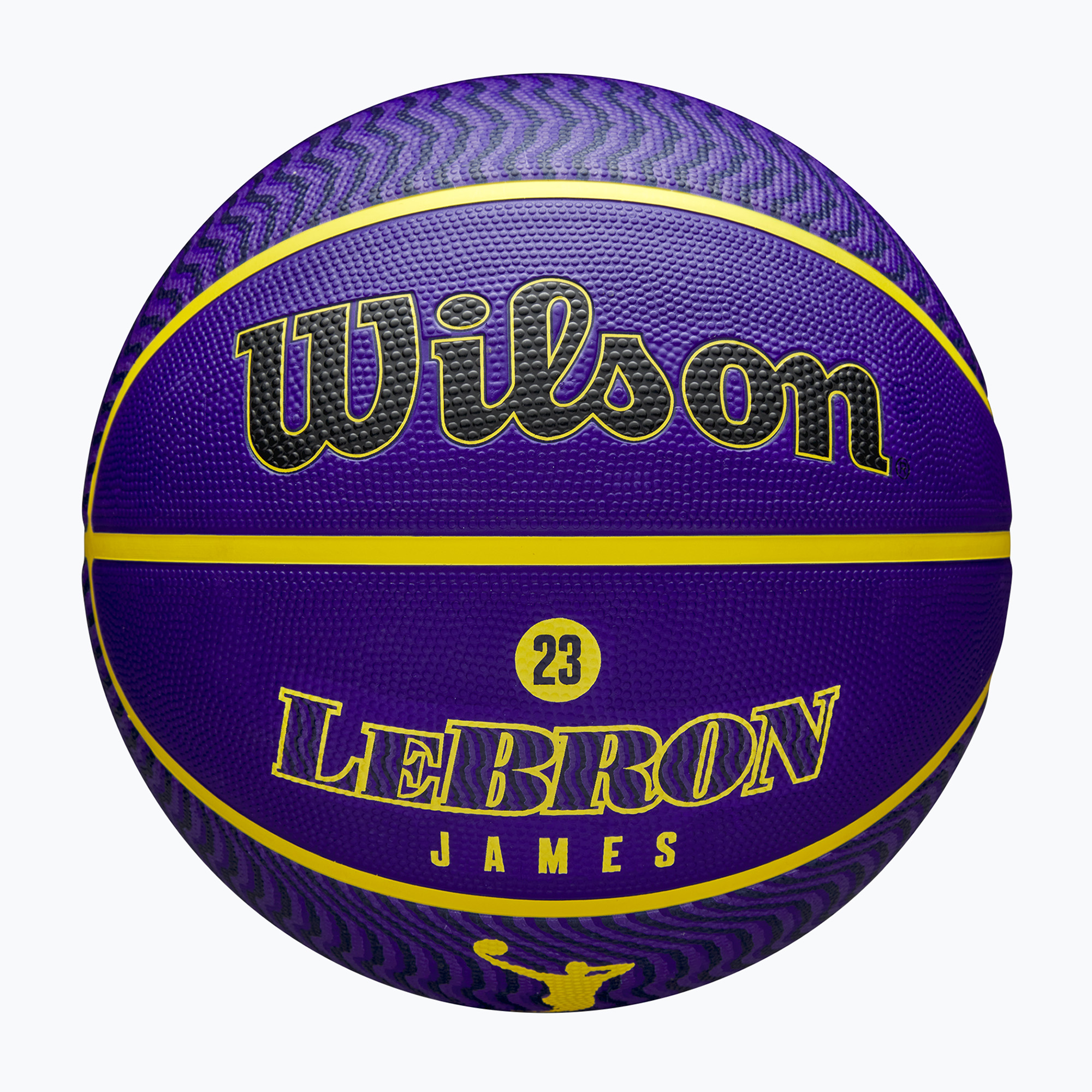 Уилсън NBA играч икона Открит баскетбол Lebron син размер 7