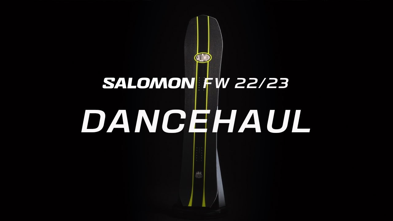 Сноуборд Salomon Dancehaul black/yellow L47017800