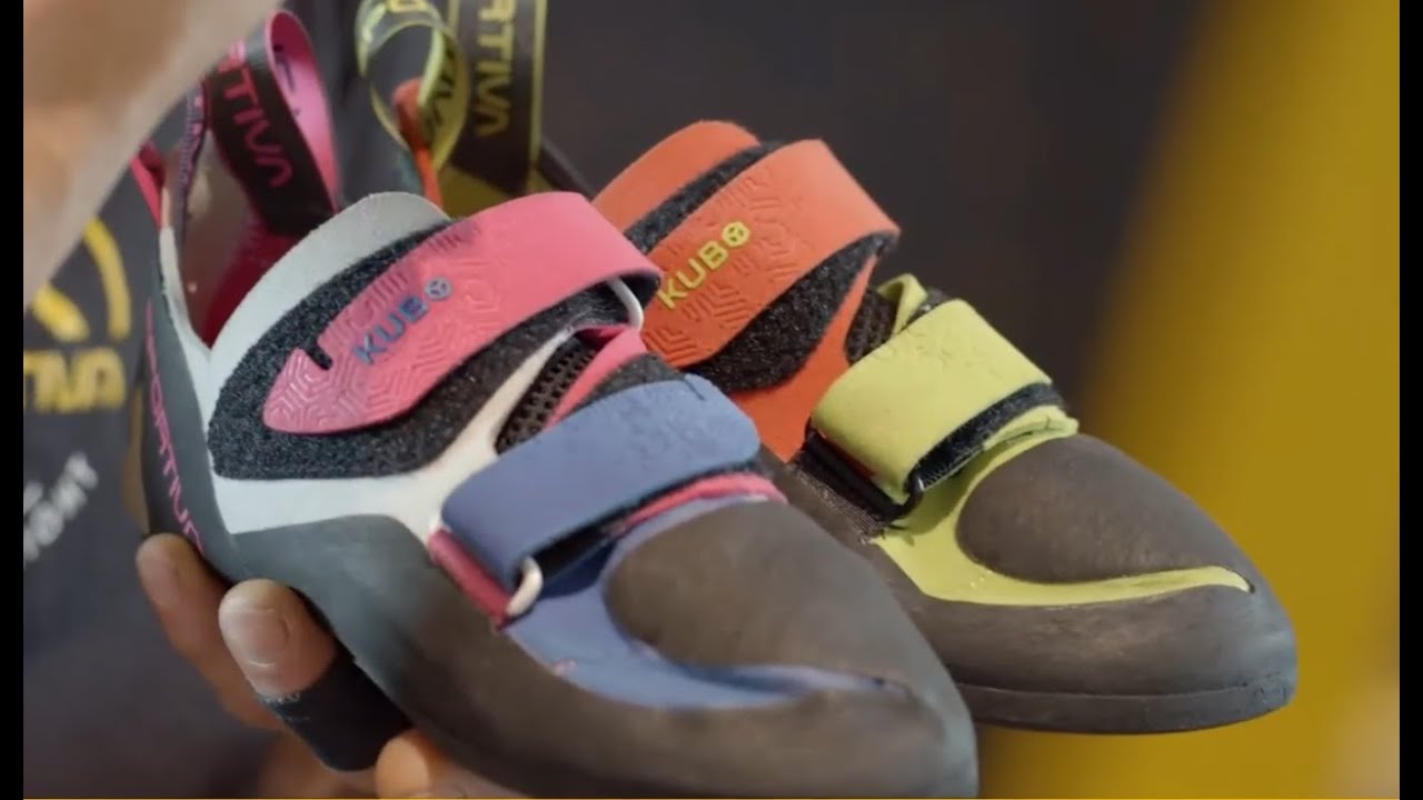 La Sportiva мъжка обувка за катерене Kubo goji/neon