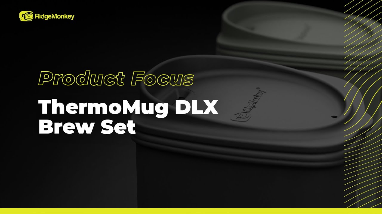 RidgeMonkey ThermoMug DLX Комплект за приготвяне на напитка зелен RM419