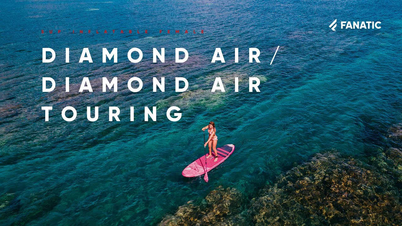 Deska SUP Fanatic Diamond Air Touring 11'6 червена 13200-1136