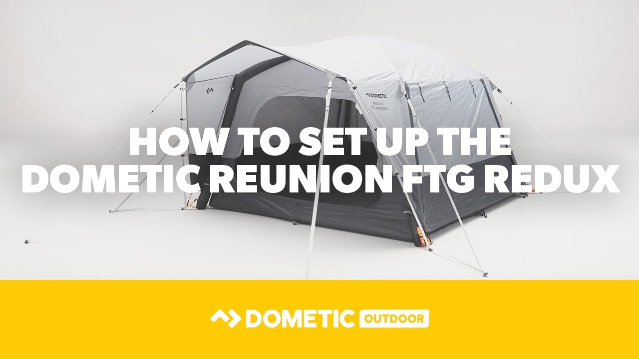 Палатка за къмпинг Dometic Reunion Ftg 4X4 Redux сол/мъгла за 4 човека