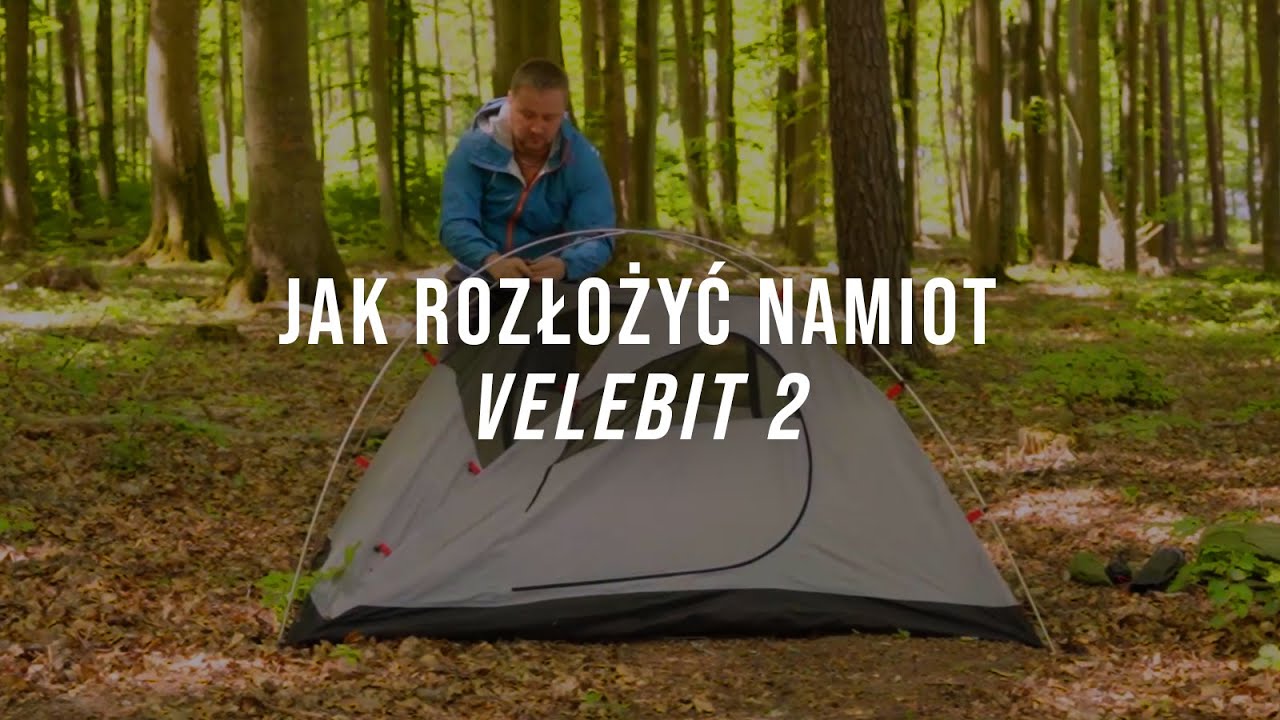 Alpinus Velebit 2 туристическа палатка за 2-ма души зелена