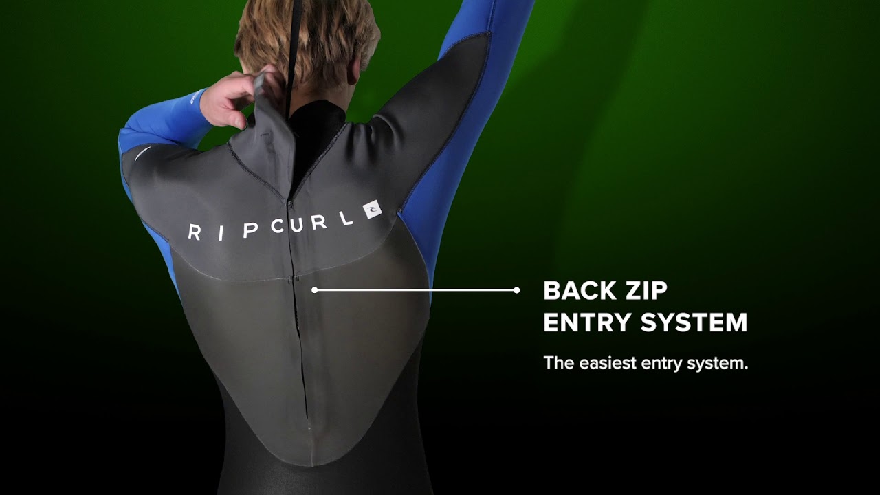 Мъжки бански костюм Rip Curl Omega 4/3 mm Black 112MFS