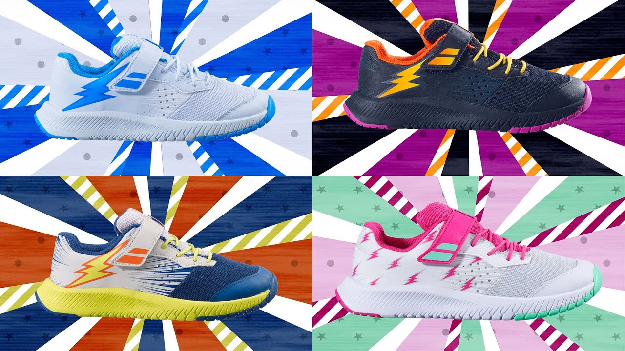 Детски обувки за тенис Babolat 21 Pulsion AC dark blue/sulphur spring