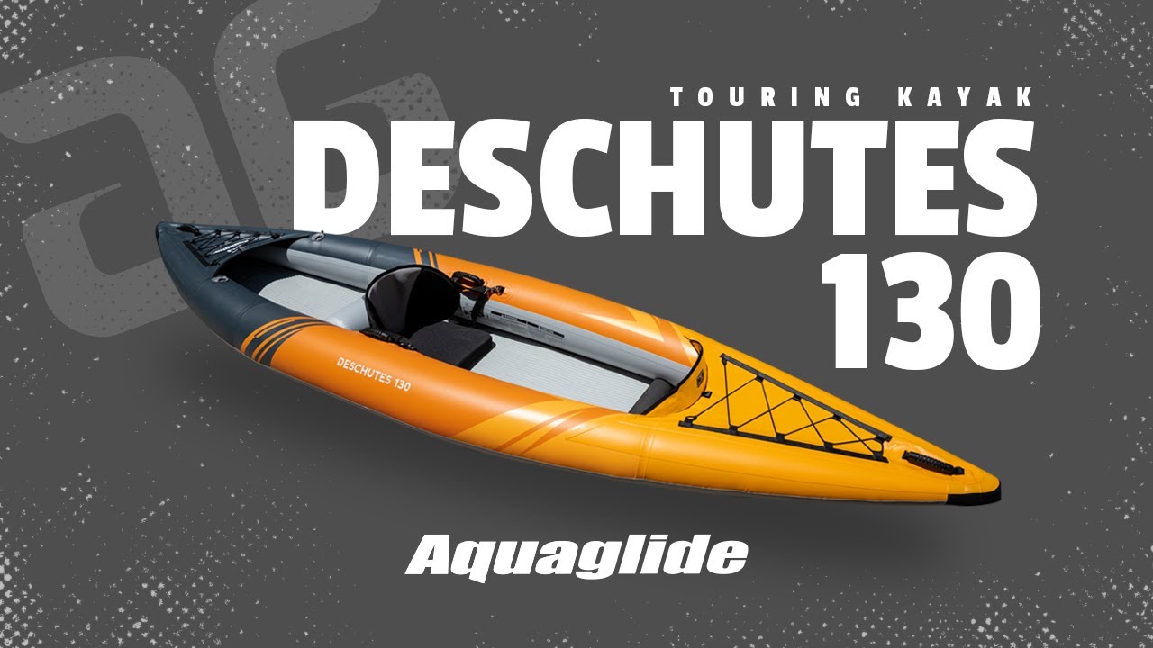 Aquaglide Deschutes 130 оранжев надуваем каяк за 1 човек 584120126