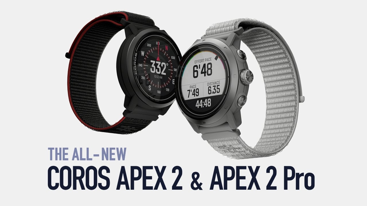 COROS APEX 2 Pro GPS часовник за открито черен WAPX2P