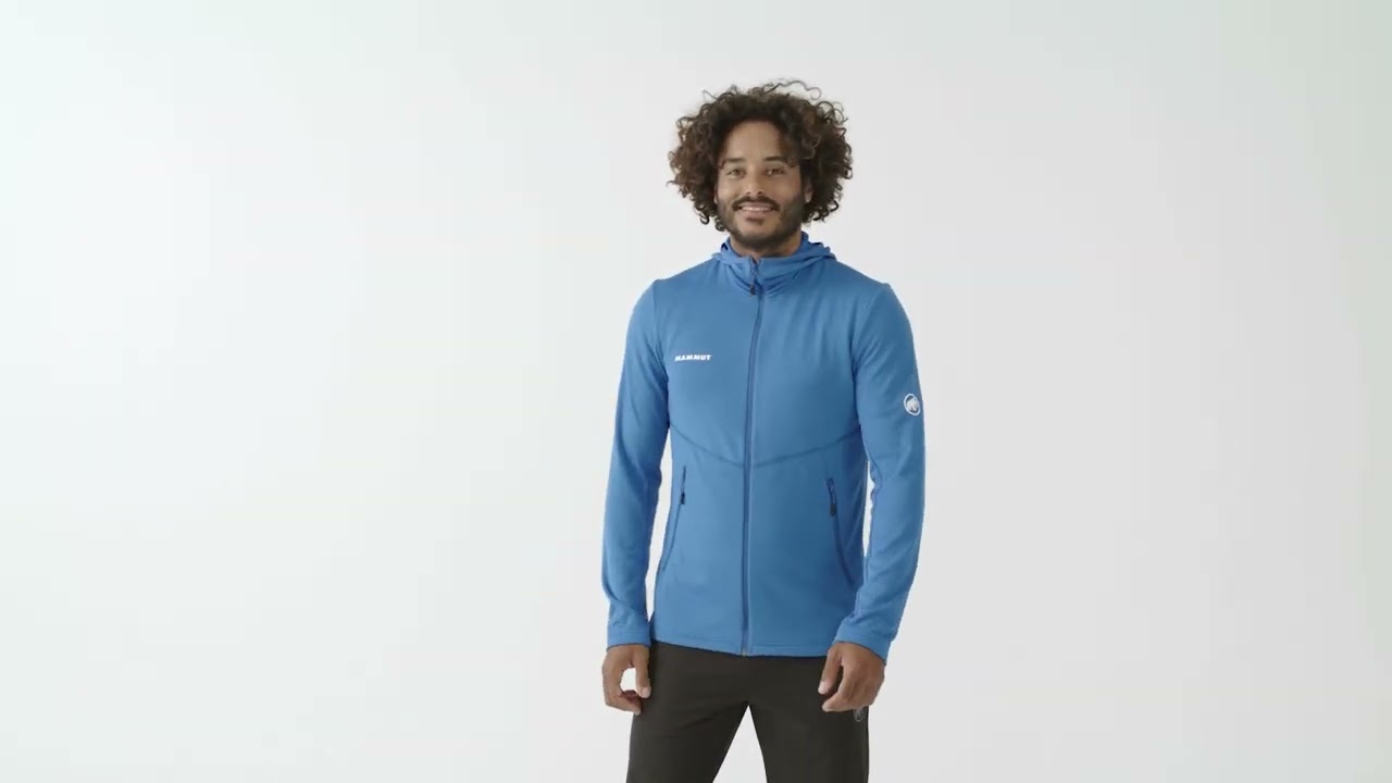 Мъжки потник за трекинг Mammut Aconcagua Light ML с качулка черен