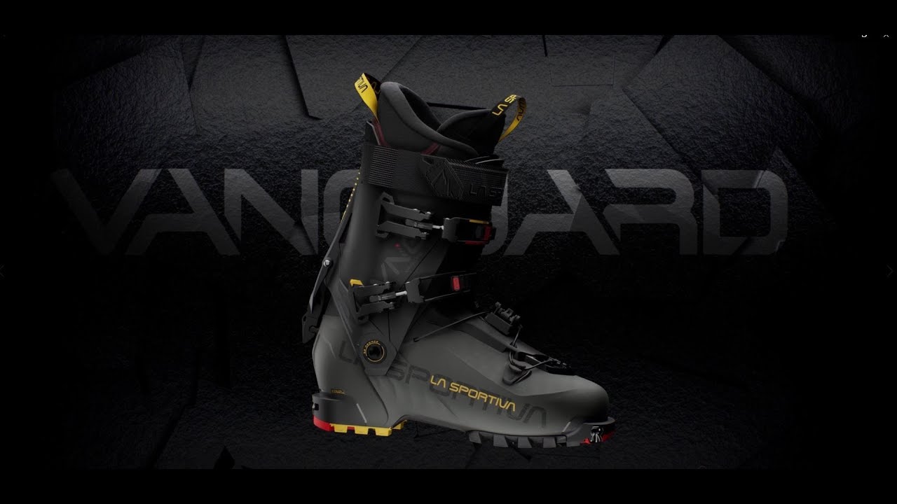 Мъжки ски обувки La Sportiva Vanguard carbon/yellow