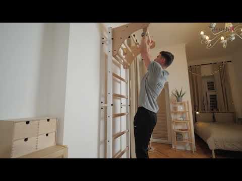 Стълба за гимнастика BenchK черна BK-711B