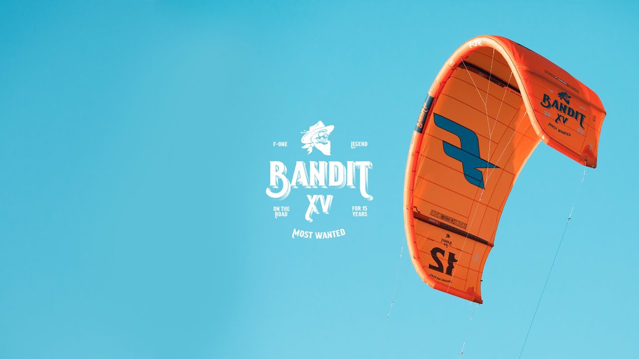 F-ONE Bandit XV хвърчило за кайтсърфинг оранжево 77221-0101-B-7