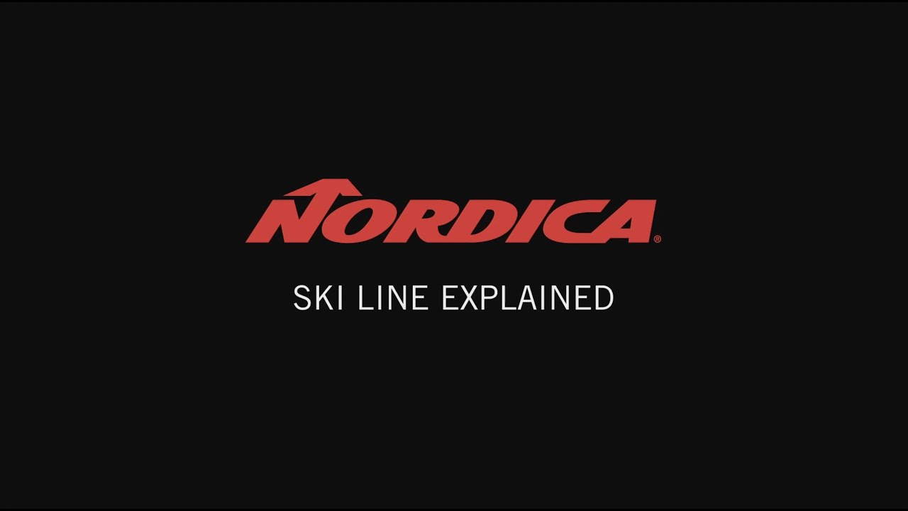 Nordica ENFORCER 94 Плоски сиво-червени ски за спускане 0A230800001