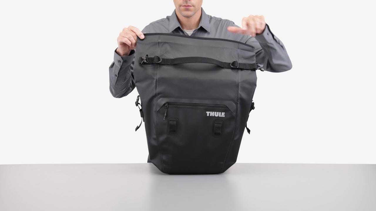 Thule Shield Pannier 22L багажник за велосипед с панер черно 3204916