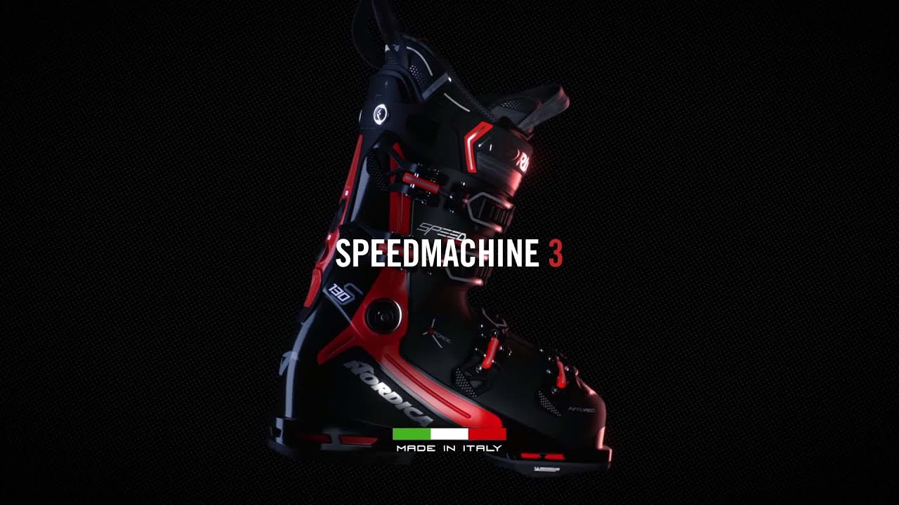 Мъжки ски обувки Nordica Speedmachine 3 130 GW black/anthracite/red