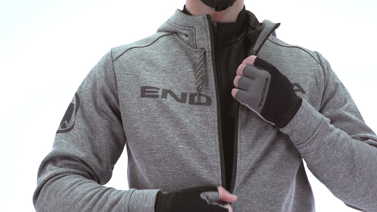 Мъжки суитшърт за колоездене Endura Hummvee Hoodie black