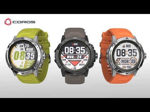 Часовник COROS Vertix 2 сребристо-оранжев WVTX2-SVR