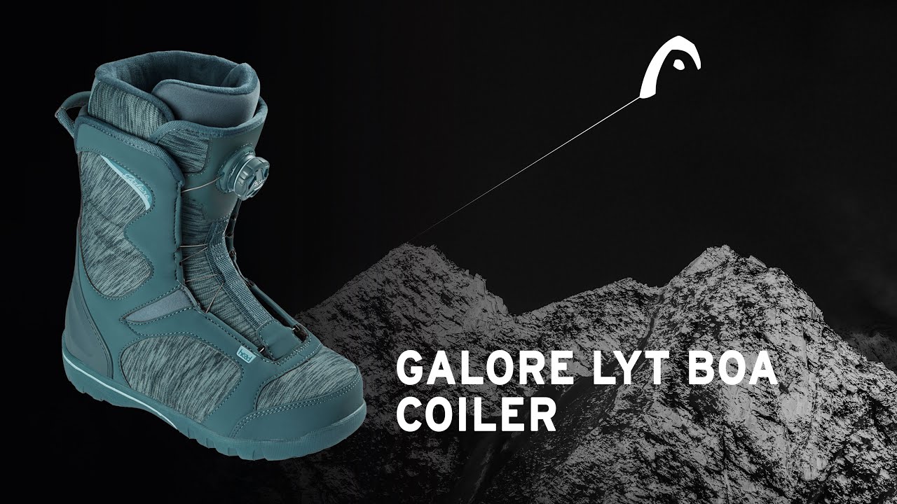 Дамски ботуши за сноуборд HEAD Galore Lyt Boa Coiler black 354320