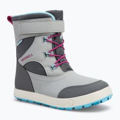 Детски ботуши за сняг Merrell Snow Storm 3.0 Wtrpf grey/turq