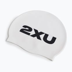 Шапка за плуване 2XU Silicone white/white