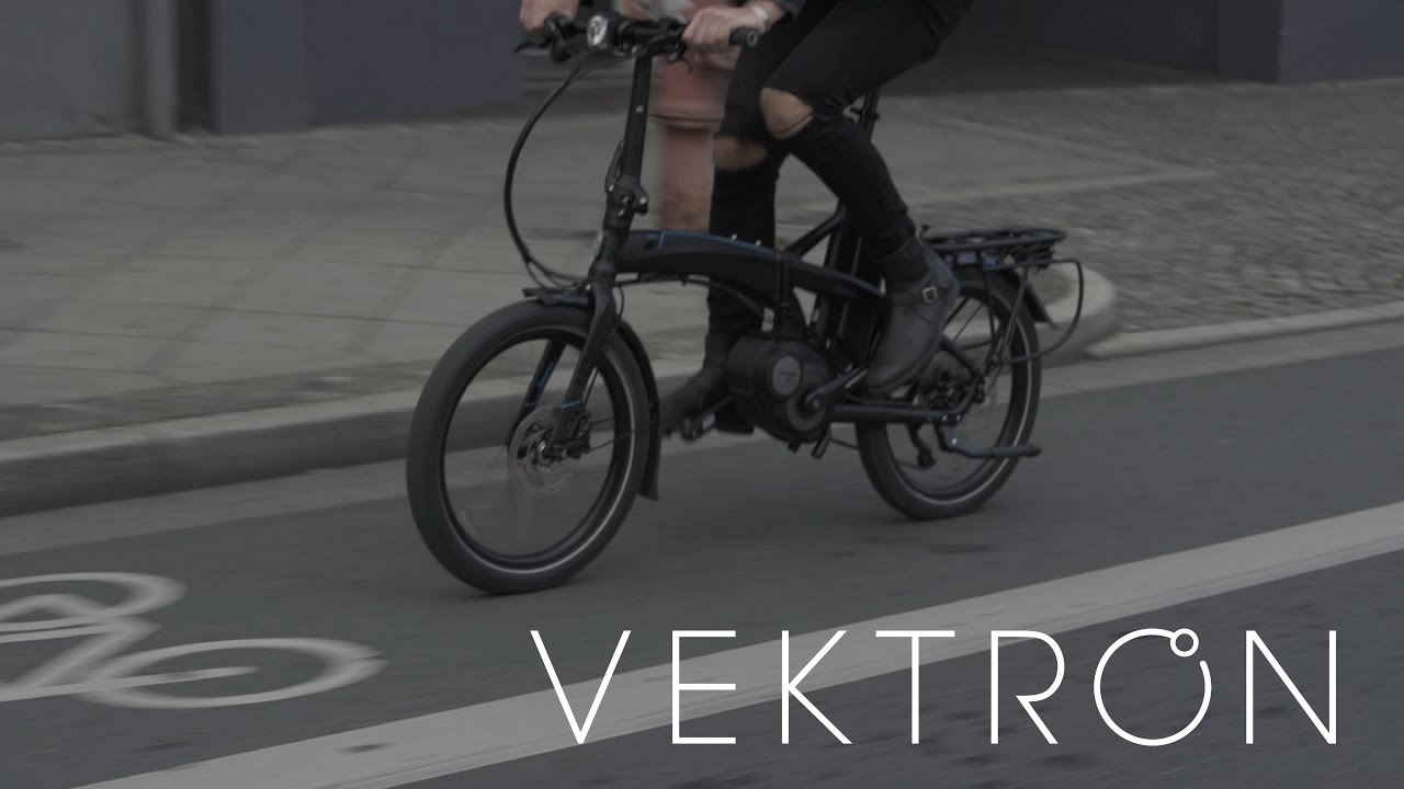 Tern Vektron Q9 Active електрически велосипед син