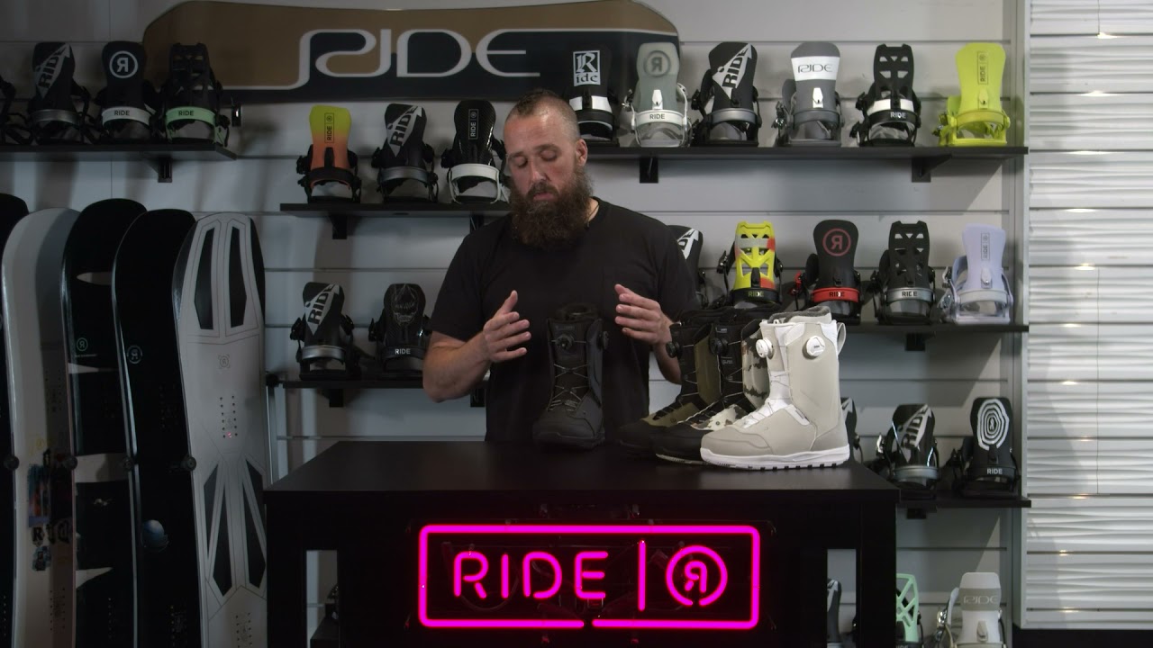 Мъжки ботуши за сноуборд RIDE LASSO white 12E2006.1.5