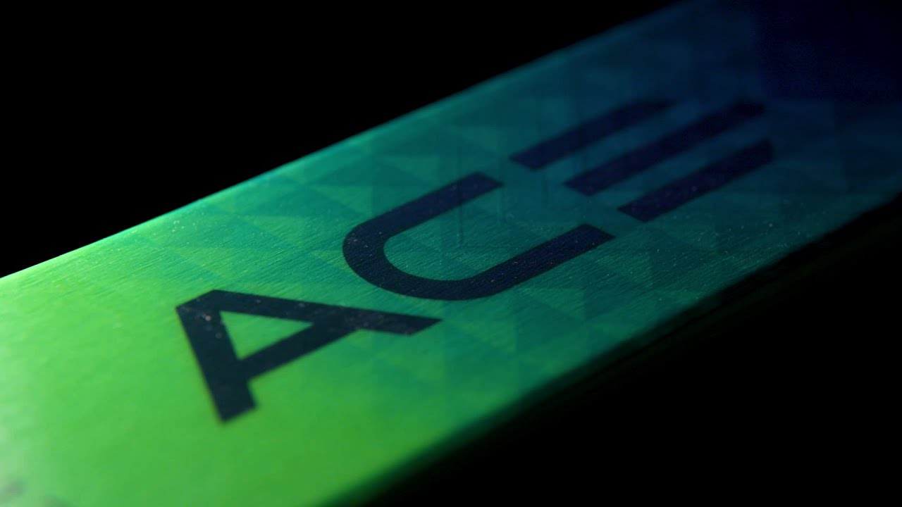 Elan Ace SCX Fusion + EMX 12 ски за спускане зелено сини AAJHRC21