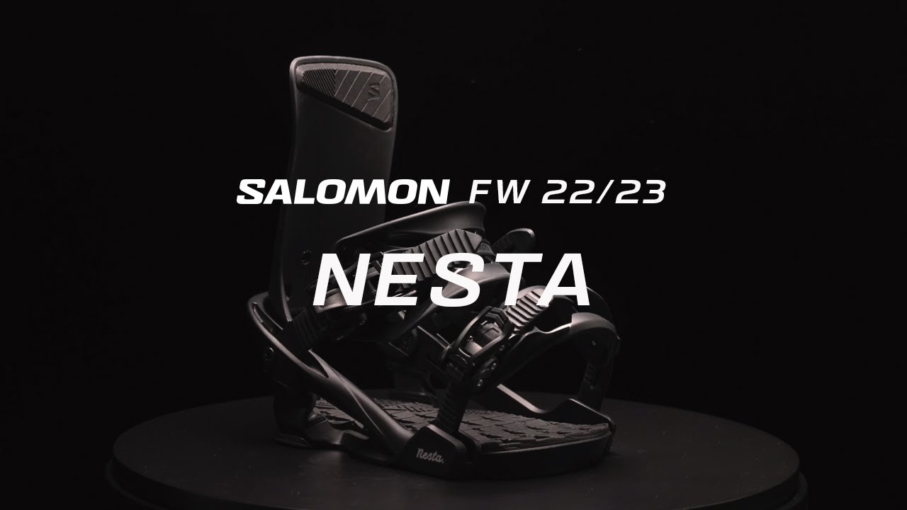 Дамски сноуборд връзки Salomon Nesta black L41778100